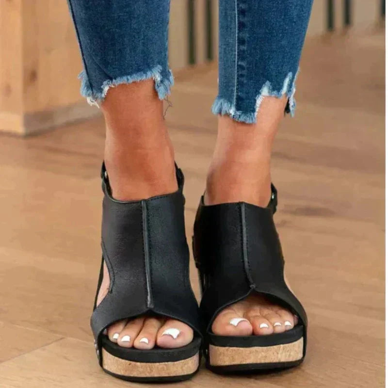 Chic Kvinne Wedge Sandaler for Alle Anledninger