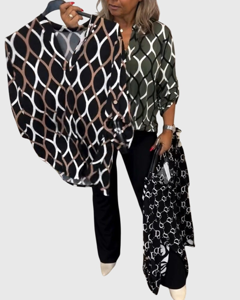 Janny™ | Chic Bluse for Hverdagsbruk