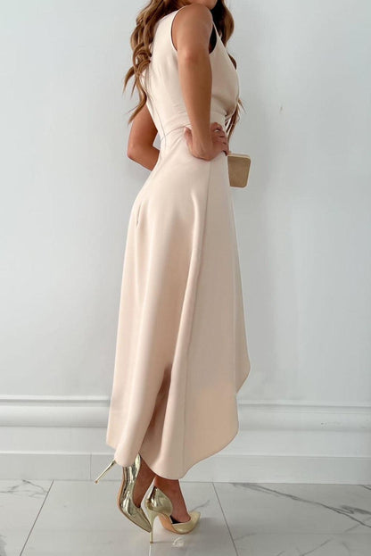 Bryllupsgjesterkjole - Chic Wrap Midi