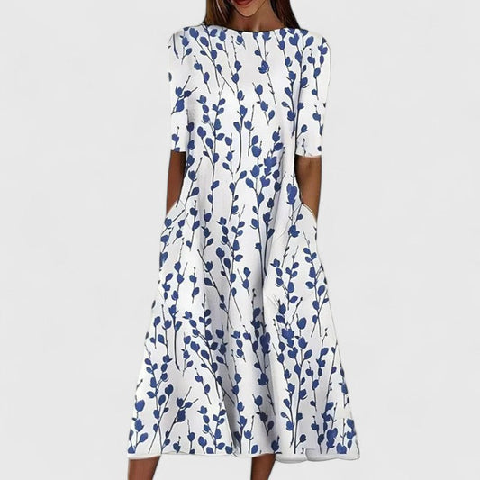 Chic Midi Kjole for Alle Anledninger