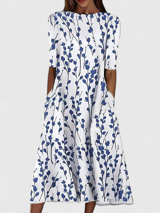 Cianne | Chic Midi Kjole for Alle Anledninger