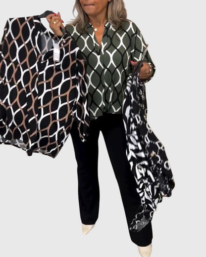 Janny™ | Chic Bluse for Hverdagsbruk