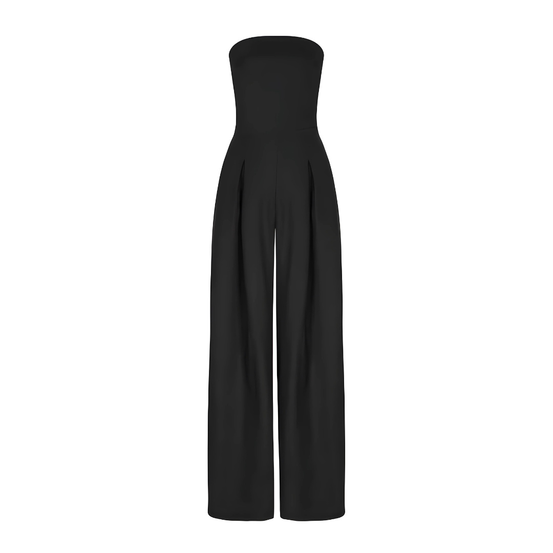Chic Uten Skulderstropper Bredbein Jumpsuit for Enhver Anledning