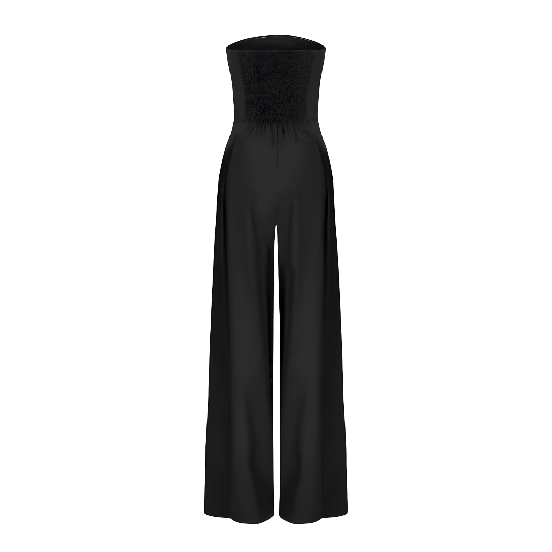 Chic Uten Skulderstropper Bredbein Jumpsuit for Enhver Anledning