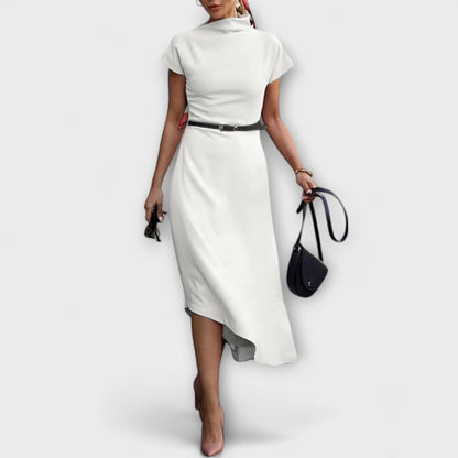 Amelia - Chic Asymmetrisk Urban Kjole for Enhver Anledning