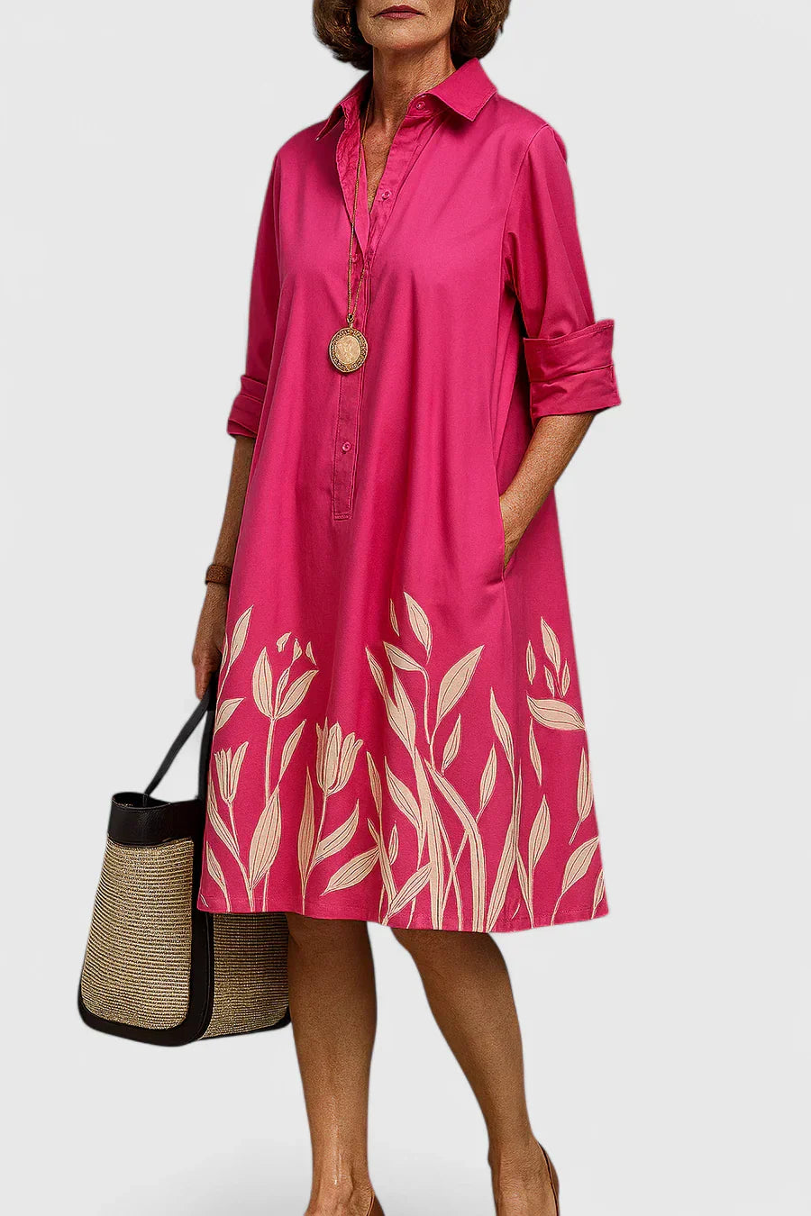 Camrynah | Chic Midi Kjole for Arrangementer