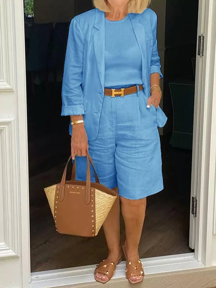 Elina | Chic Blazer Sett for Alle Anledninger