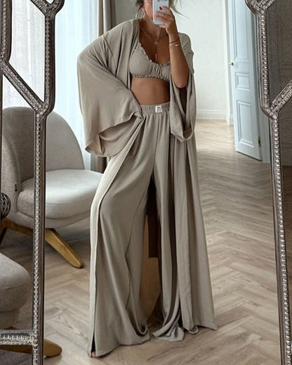 Iana | Stilig Strikkegenser Sett for Hverdagsbruk