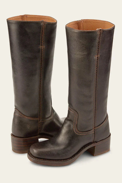 Emily | Stilige Mid Calf Western Støvler for Enhver Anledning