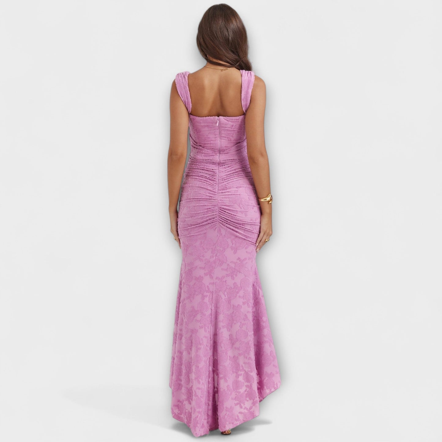 Renske - Chic Korsett Lang Kjole for Anledninger