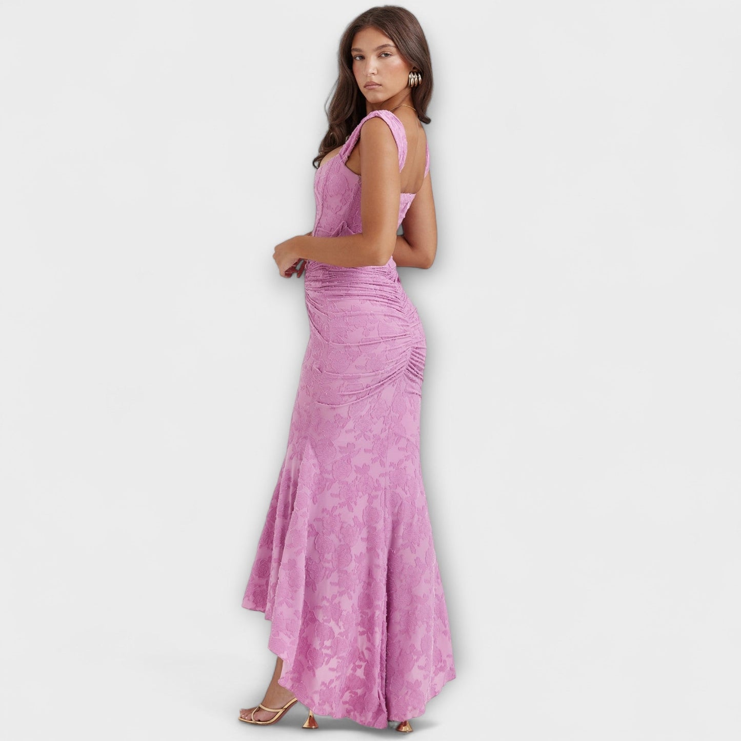 Renske - Chic Korsett Lang Kjole for Anledninger