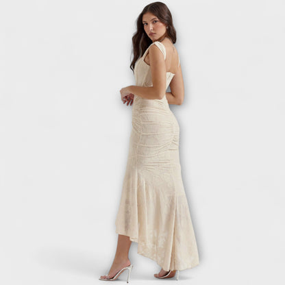 Renske - Chic Korsett Lang Kjole for Anledninger