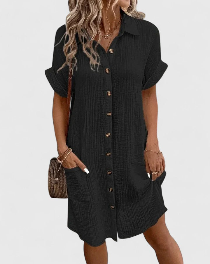 Gianelleza™ | Chic Midi Kjole for Enhver Anledning