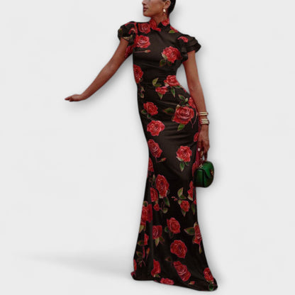 Blomstrete Maxi Kjole for Sommerarrangementer