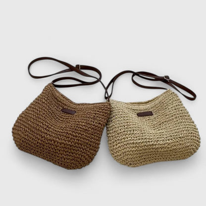 Chic bomull crossbody-veske for hverdagsbruk