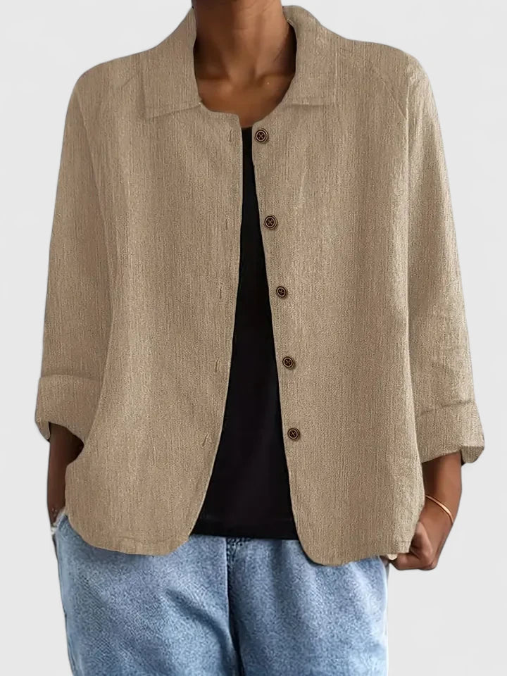 Ashleigh | Chic Kattunbluse for Enhver Anledning