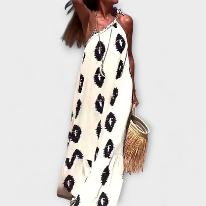 Isla Maxi Kjole med Én Skulder for Solfylte Anledninger