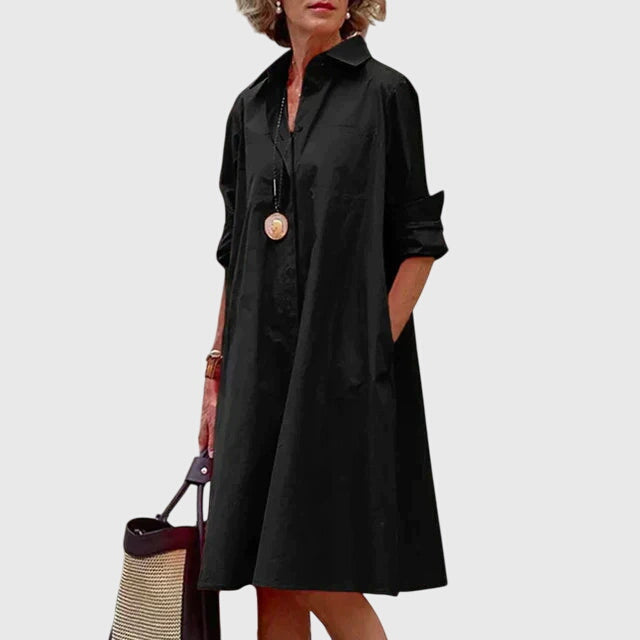 Paige™ - Stilig Kjole med Lommer for Alle Anledninger