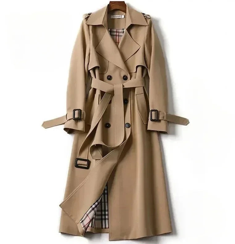 Chic Kvinne Trench Coat for Alle Anledninger