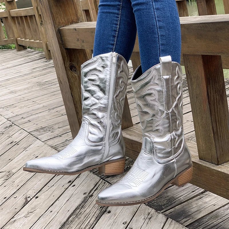 Bella - Stilige Western Cowboy Boots for Alle Anledninger