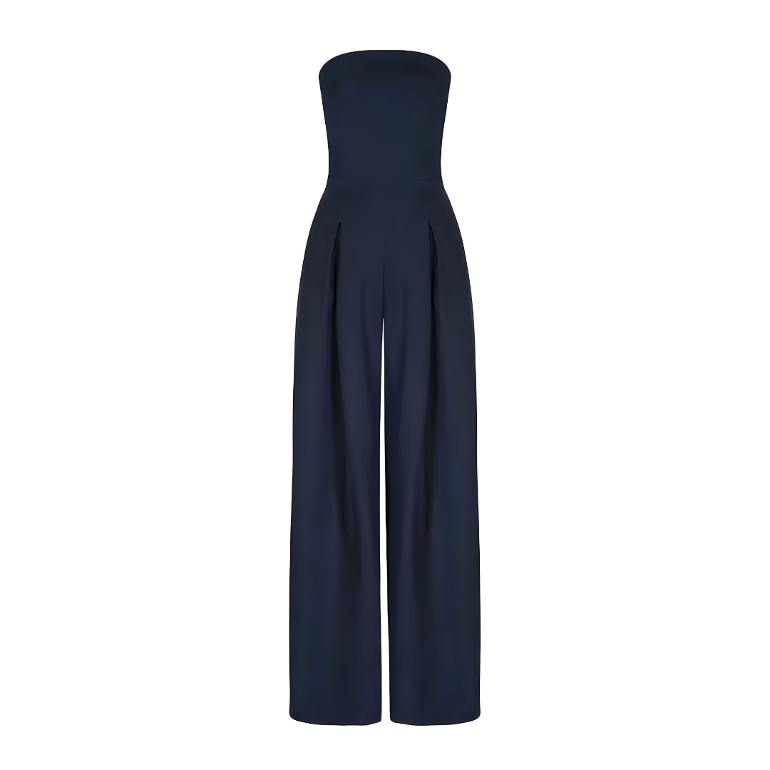 Chic Uten Skulderstropper Bredbein Jumpsuit for Enhver Anledning
