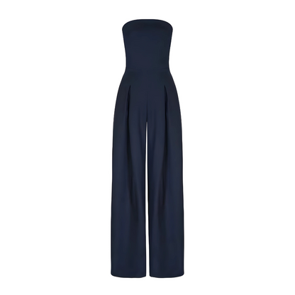 Chic Uten Skulderstropper Bredbein Jumpsuit for Enhver Anledning