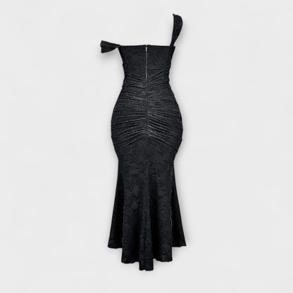 Renske - Chic Korsett Lang Kjole for Anledninger