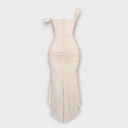 Renske - Chic Korsett Lang Kjole for Anledninger