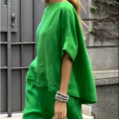 Kassiani | Chic Avslappet Passform Ensemble for Enhver Anledning