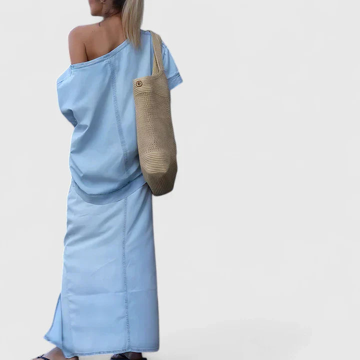 Averlynn | Chic Maxi Skjørt Ensemble for Enhver Anledning