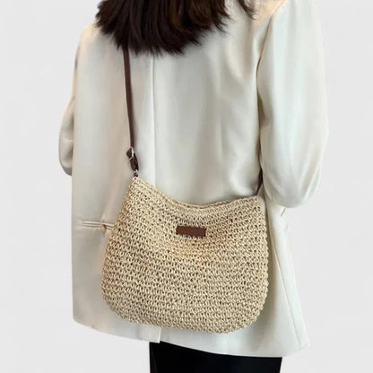 Chic bomull crossbody-veske for hverdagsbruk