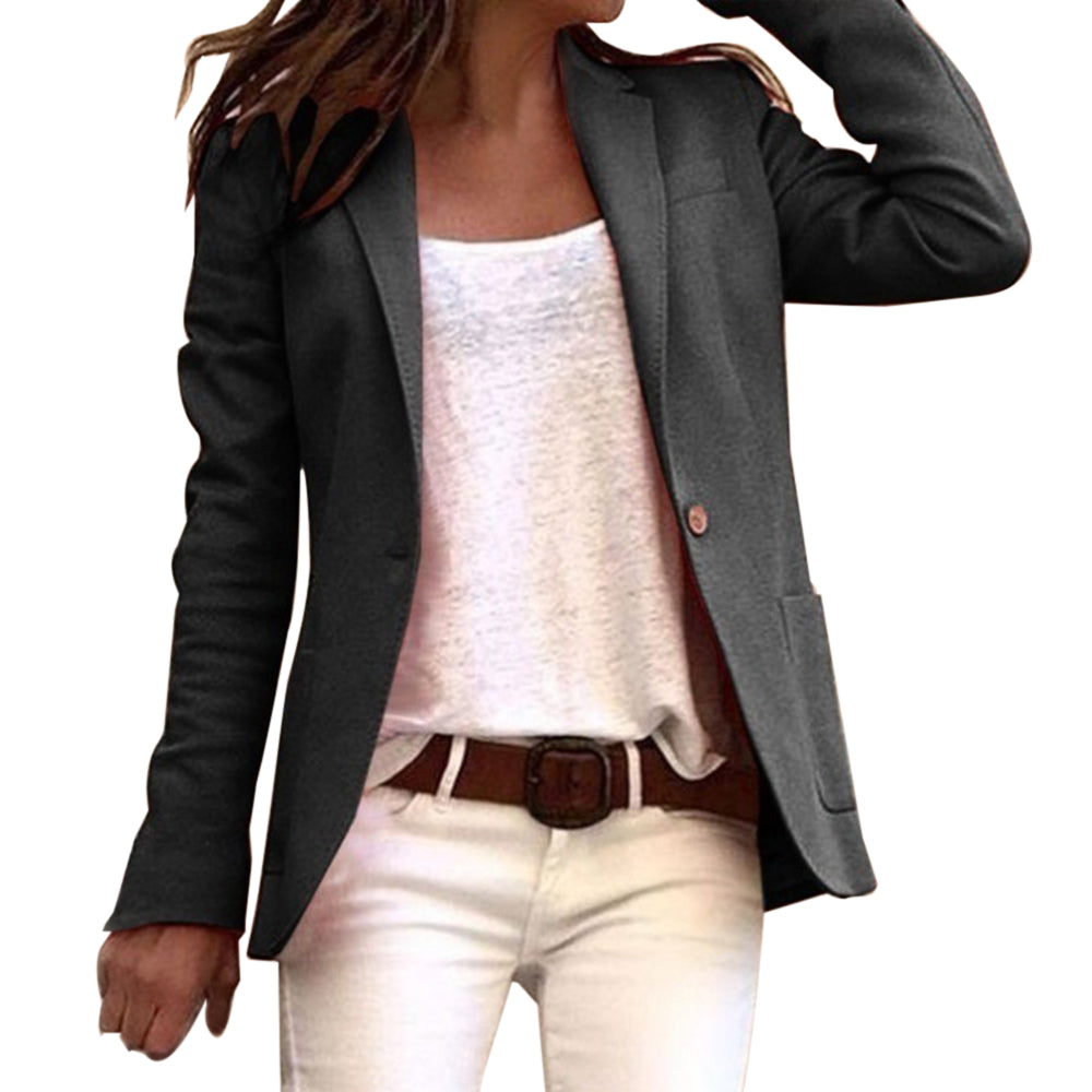 Donna - Chic Slim Fit Blazer for Alle Anledninger