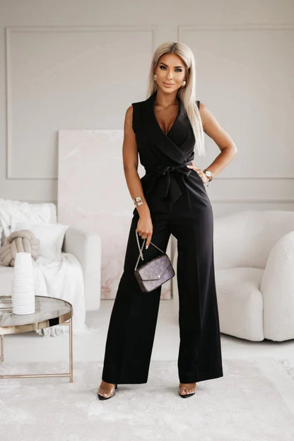 Chic Kvinne Uten Ermer Jumpsuit for Enhver Anledning